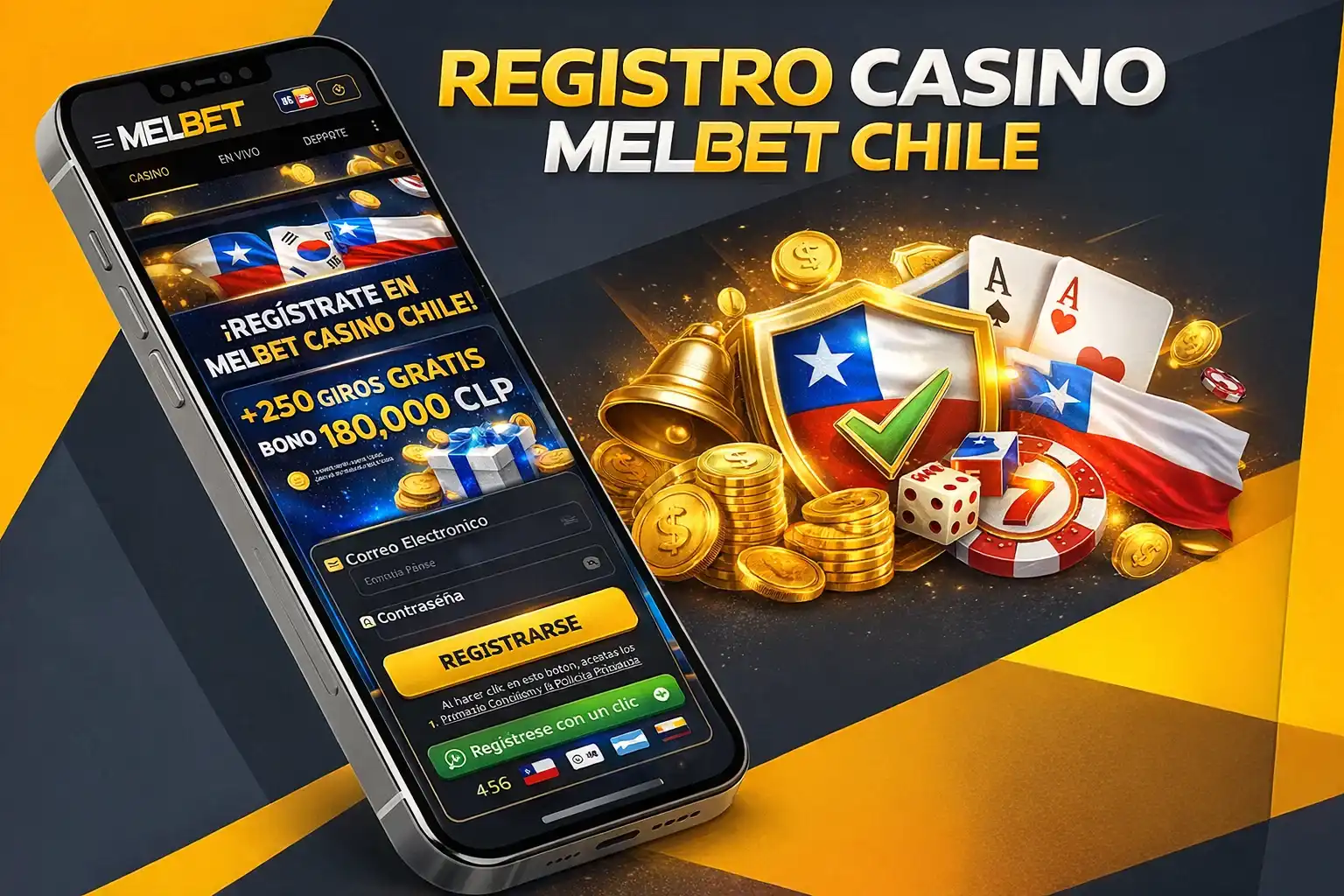 Registro en Melbet desde Chile
